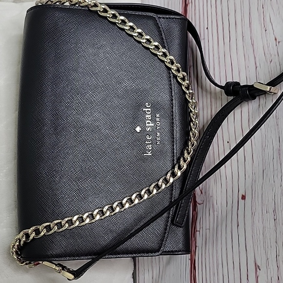 Kate Spade Carson Convertible Black Crossbody Bag